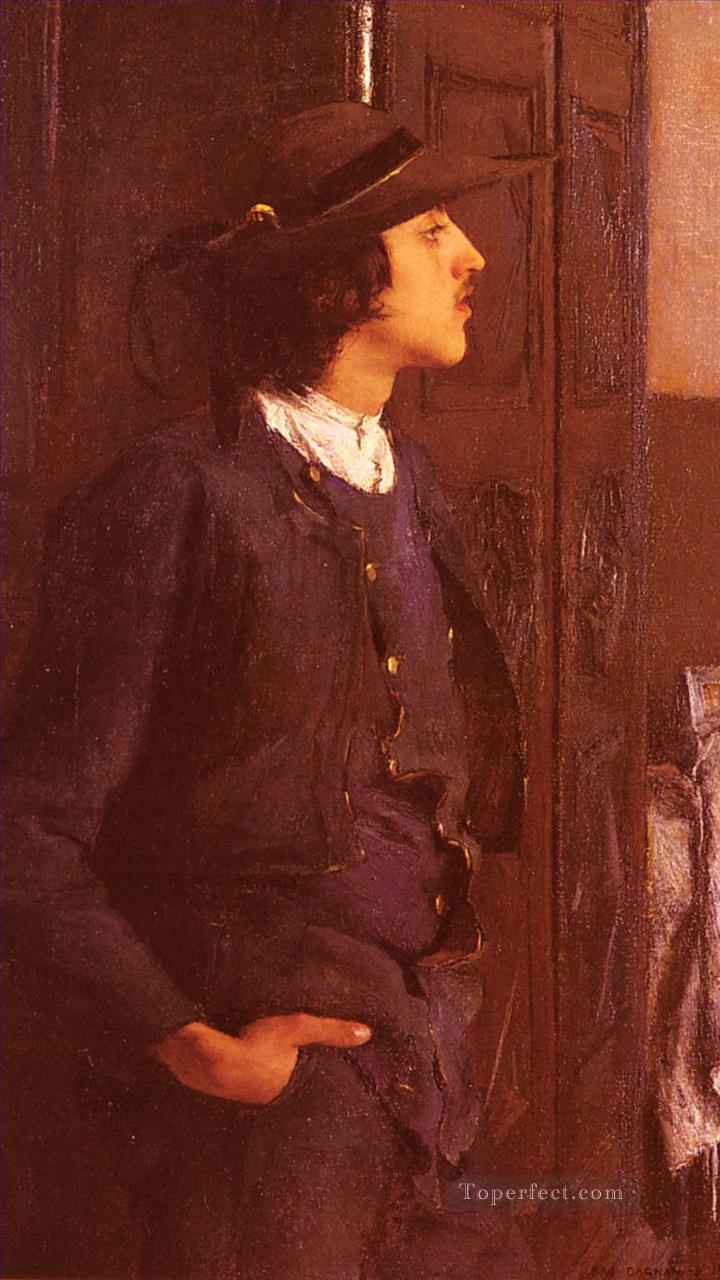 Pascal Adolphe Jean Jeune Homme Breton Pascal Dagnan Bouveret Oil Paintings